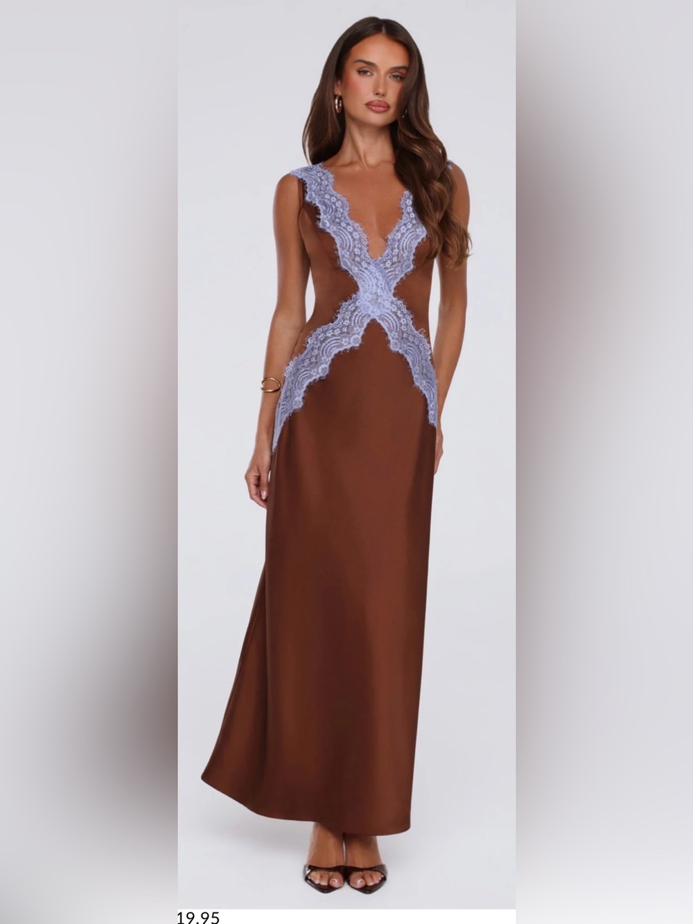 Hello Molly Iconic Heat Satin Maxi Dress